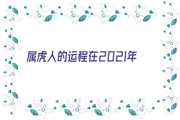 属虎人的运程在2021年《属虎人的运程在2021年运势如何》