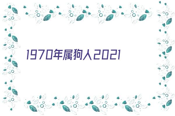 1970年属狗人2021年运势及命运 52岁生肖狗在牛年每月运程如何《1970年属狗的在2021年牛年运势如何?》