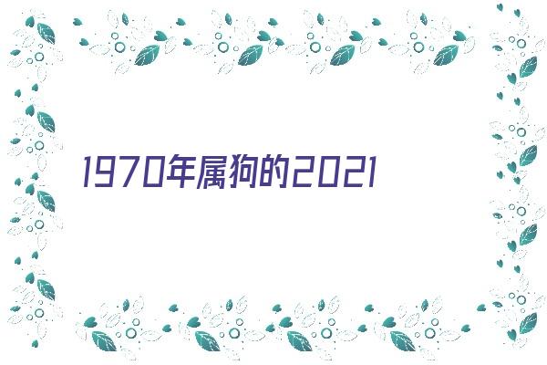 1970年属狗的2021年运势《1970年属狗2021年运势及运程》