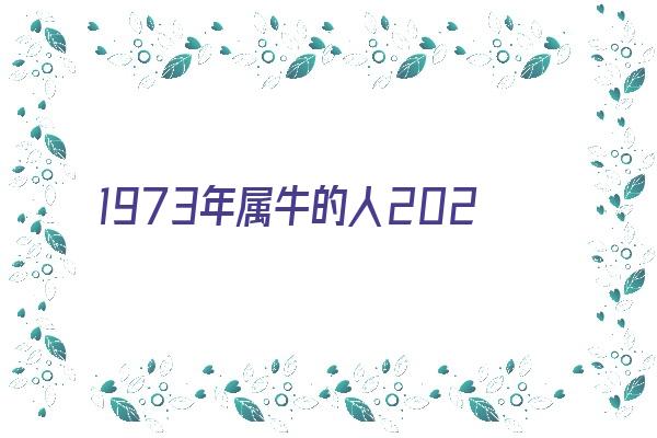  1973年属牛的人2020年运程《1973年属牛的人2020年运势》 生肖运势