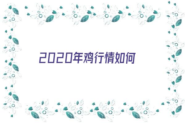  2020年鸡行情如何《2020年底鸡价如何?》 生肖运势