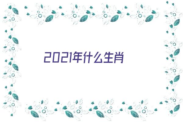 2021年什么生肖《2021年什么生肖年》