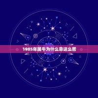 85年属什么的生肖（85年属什么的生肖多大年龄


）