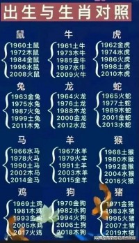 1966年属什么生肖（公元1966年属什么生肖）